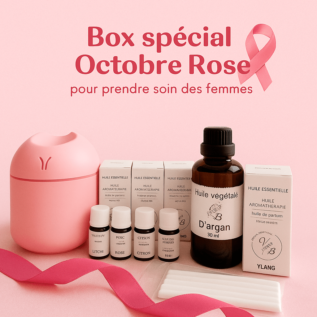 Box octobre rose- pour le bien-être féminin