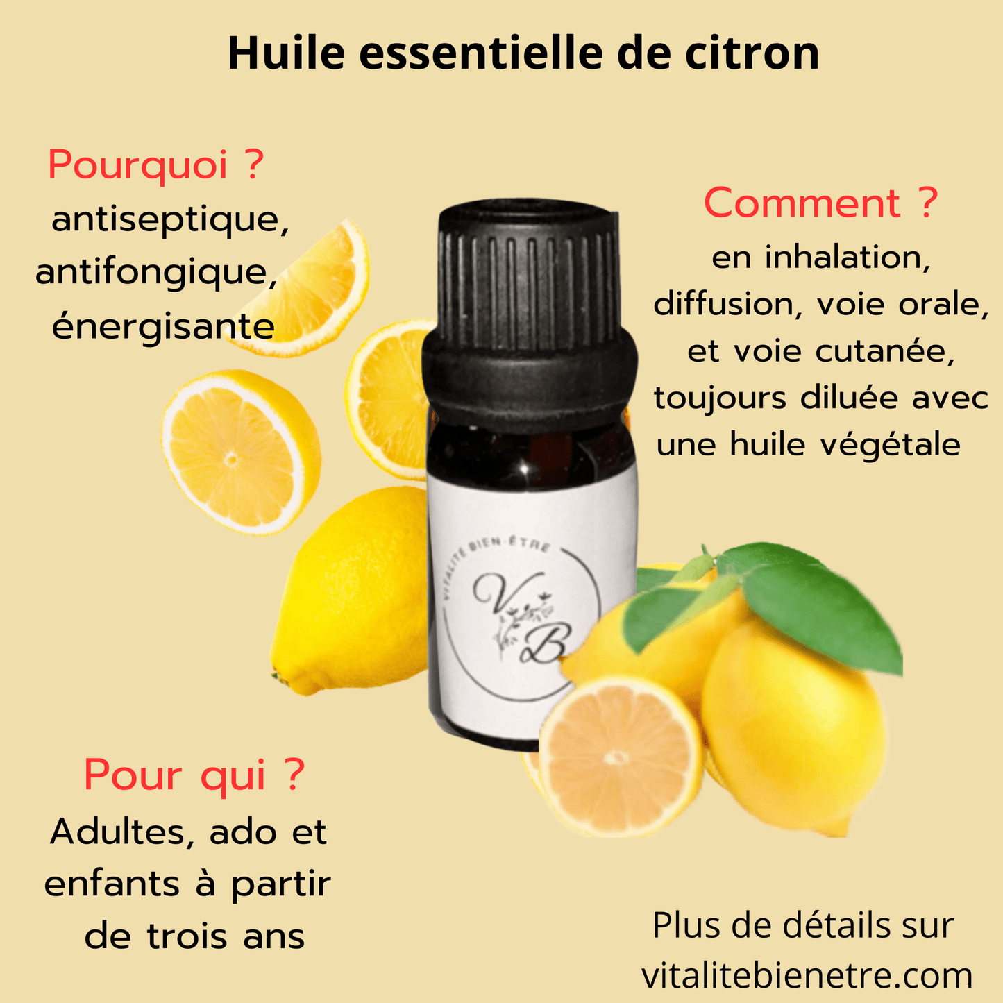 Huile essentielle de Citron