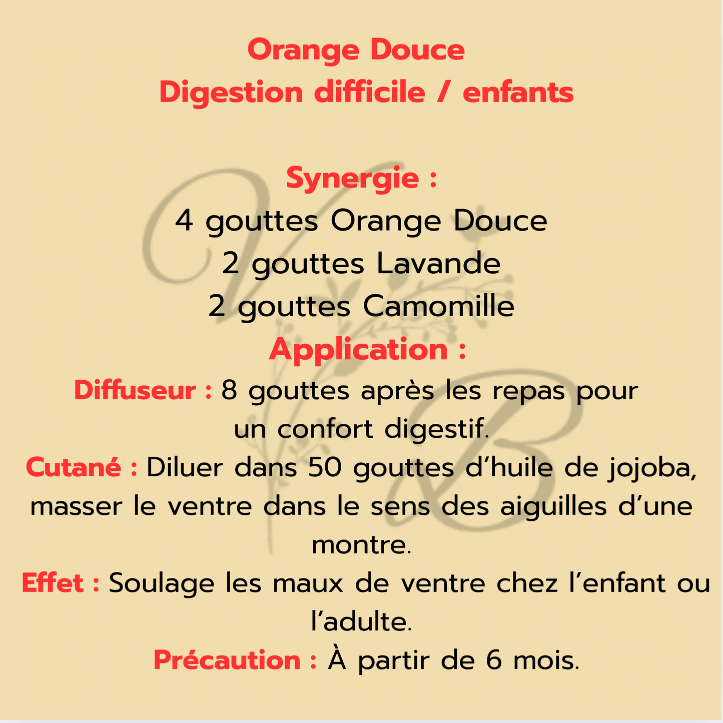 Huile essentielle d’orange douce