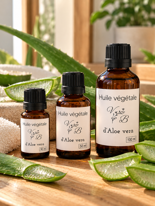 Huile végétale d'aloe vera – Vitalité bien-être