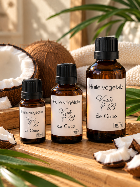 Huile végétale de coco – Vitalité bien-être