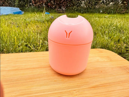 Diffuseur d'huiles essentielles coloris rose – Vitalité bien-être