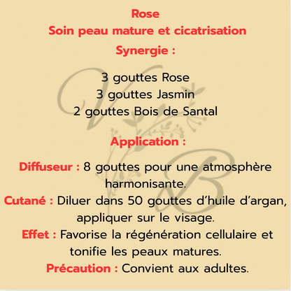 Huile essentielle de Rose