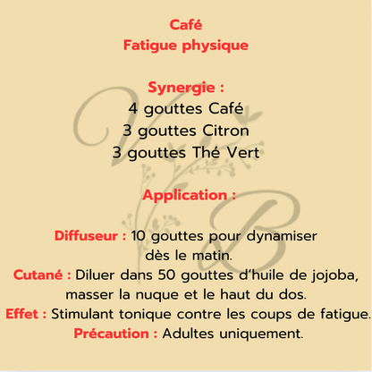 Huile essentielle de café