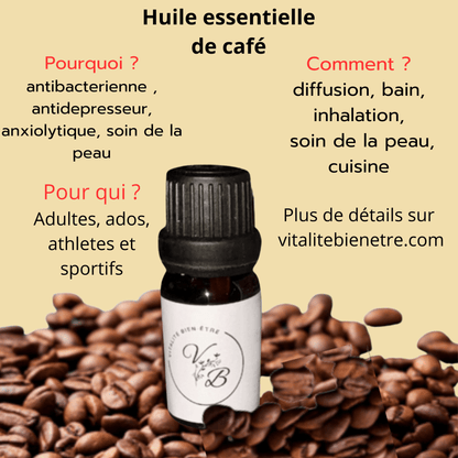 Huile essentielle de café