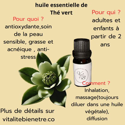 Huile essentielle de Thé vert