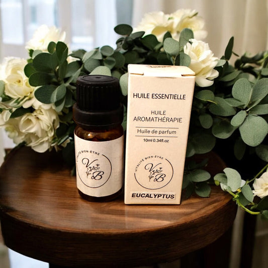 Huile Essentielle d’Eucalyptus | Décongestionnant Naturel & Respiration