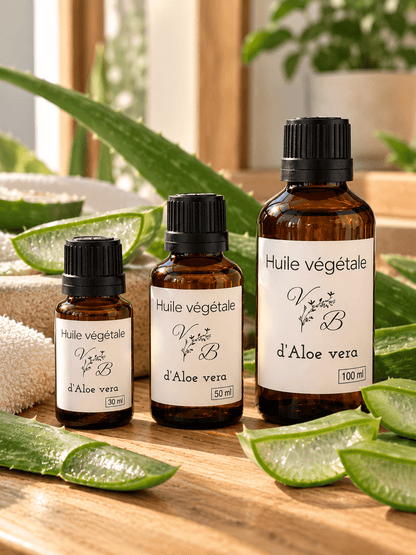 Huile végétale d'aloe vera – Vitalité bien-être