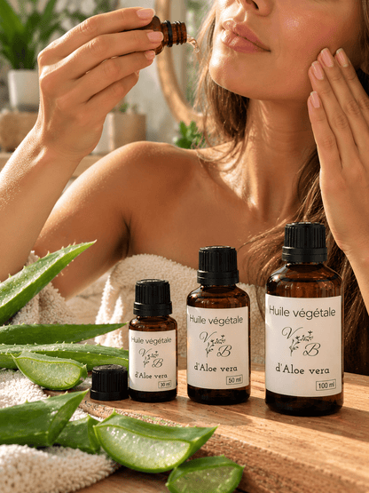 Huile végétale d'aloe vera – Vitalité bien-être
