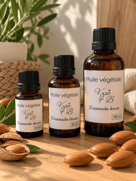 Huile végétale d'amande douce – Vitalité bien-être